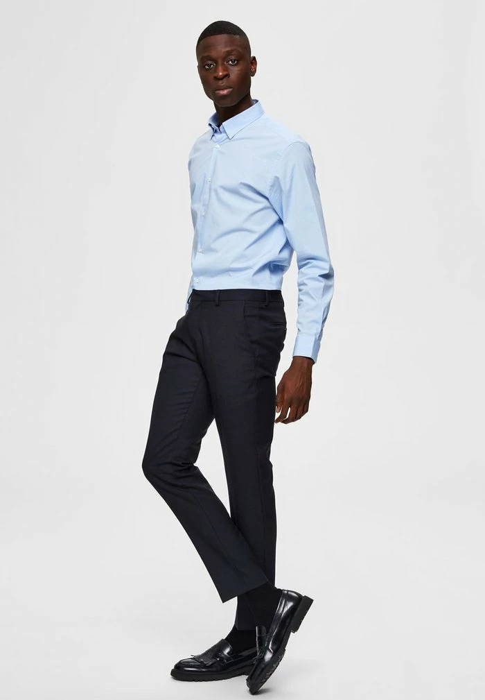 Sortie 🛒 Selected Homme SLIM FIT - Chemise - Light Blue 🔔 2 Sortie 🛒 Selected Homme SLIM FIT - Chemise - Light Blue 🔔 – Image 2