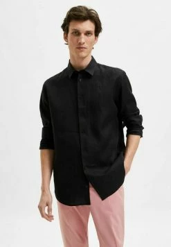 Budget 🎉 Selected Homme Chemise - Black 🛒