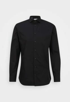 Nouveau ⭐ Selected Homme SLHSLIMETHAN CUT AWAY - Chemise Classique - Black ❤️