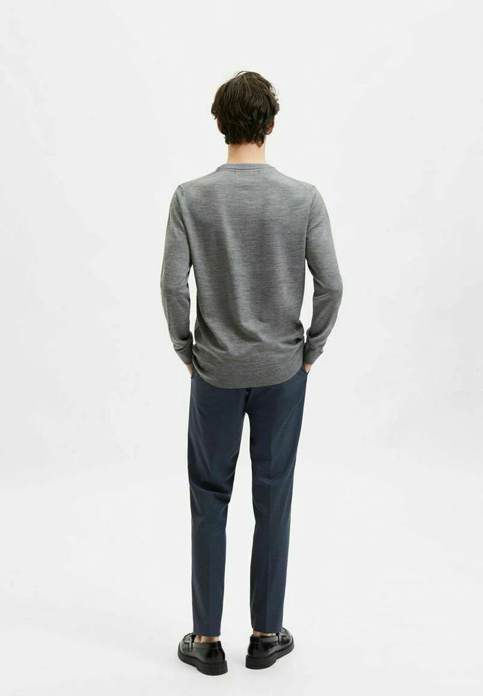 Offres 🎉 Selected Homme SLHTOWN - Pullover - Titanium 🧨 3 Offres 🎉 Selected Homme SLHTOWN - Pullover - Titanium 🧨 – Image 3