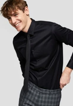 Bon marché 🧨 Selected Homme SLHSLIMPEN - Chemise Classique - Black 🥰 -Selected Homme Soldes Boutique 219fd89f9b53457aaa7aa8b4b5143b8f