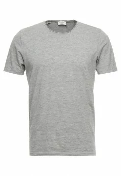 Offres ✔️ Selected Homme SLHLUKE O-NECK TEE - T-shirt Basique - Light Grey Melange 😉 -Selected Homme Soldes Boutique 21a75b8232cf4bd284da76fd38e1973a