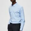 Sortie 🛒 Selected Homme SLIM FIT - Chemise - Light Blue 🔔