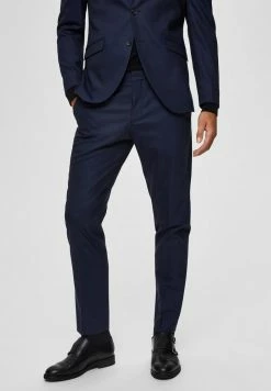 Acheter 🎉 Selected Homme SLIM FIT - Pantalon De Costume - Dark Blue 😀