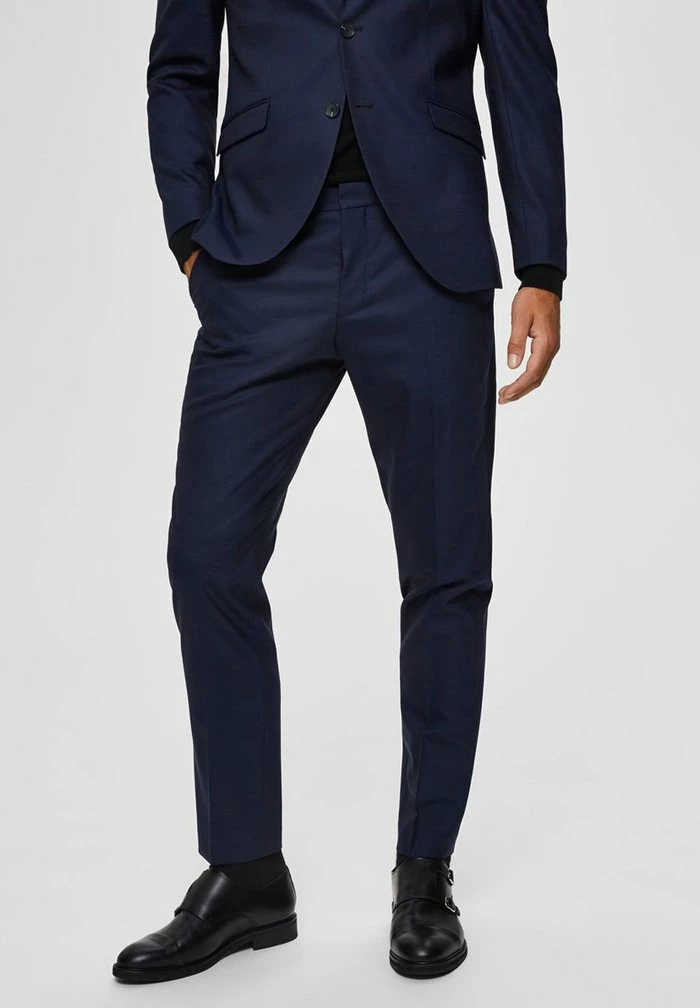 Acheter 🎉 Selected Homme SLIM FIT - Pantalon De Costume - Dark Blue 😀 1 Acheter 🎉 Selected Homme SLIM FIT - Pantalon De Costume - Dark Blue 😀