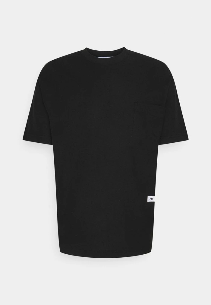 Bon marché 🌟 Selected Homme SLHRELAXALBION O NECK TEE - T-shirt Basique - Black 😍 4 Bon marché 🌟 Selected Homme SLHRELAXALBION O NECK TEE - T-shirt Basique - Black 😍 – Image 4
