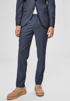 Offres 🔔 Selected Homme Pantalon De Costume - Light Blue 🤩