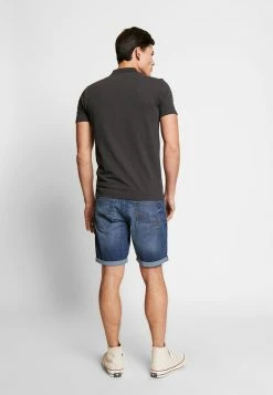 Budget 💯 Selected Homme SLHLUKE SLIM FIT - Polo - Anthracite ✔️ -Selected Homme Soldes Boutique 2545d09325be402992c47965f4276863