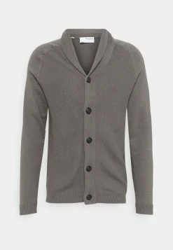 Remise ⭐ Selected Homme SLHNEWNASH BUTTON - Gilet - Castlerock 🧨 -Selected Homme Soldes Boutique 25fae43eba4f43dea05d2a434ccb1160