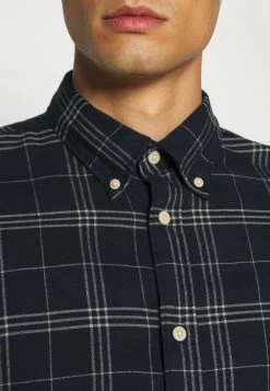 Top 10 🌟 Selected Homme SLHSLIMFLANNEL - Chemise - Dark Blue/grey ❤️ -Selected Homme Soldes Boutique 26ca7abde1e9402ba9869623e0b043c1