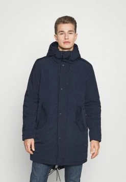 Bon marché 💯 Selected Homme SLHSUST ICONICS FISHTAIL - Parka - Navy Blazer 👍