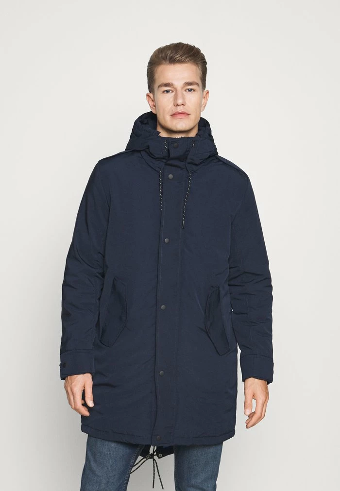 Bon marché 💯 Selected Homme SLHSUST ICONICS FISHTAIL - Parka - Navy Blazer 👍 1 Bon marché 💯 Selected Homme SLHSUST ICONICS FISHTAIL - Parka - Navy Blazer 👍