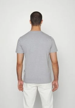 Bon marché 🎁 Selected Homme SLHNORMAN MINI STRIPE TEE - T-shirt Basique - Winter Moss/bright White 😀 -Selected Homme Soldes Boutique 27577ab9e96a4ecb81858f25c7b1dc86