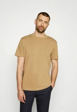 Remise 🌟 Selected Homme SLHRELAXCOLMAN O NECK - T-shirt Basique - Kelp ⌛