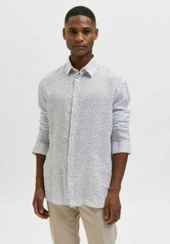 Grosses soldes 🧨 Selected Homme Chemise - Egret 🎁