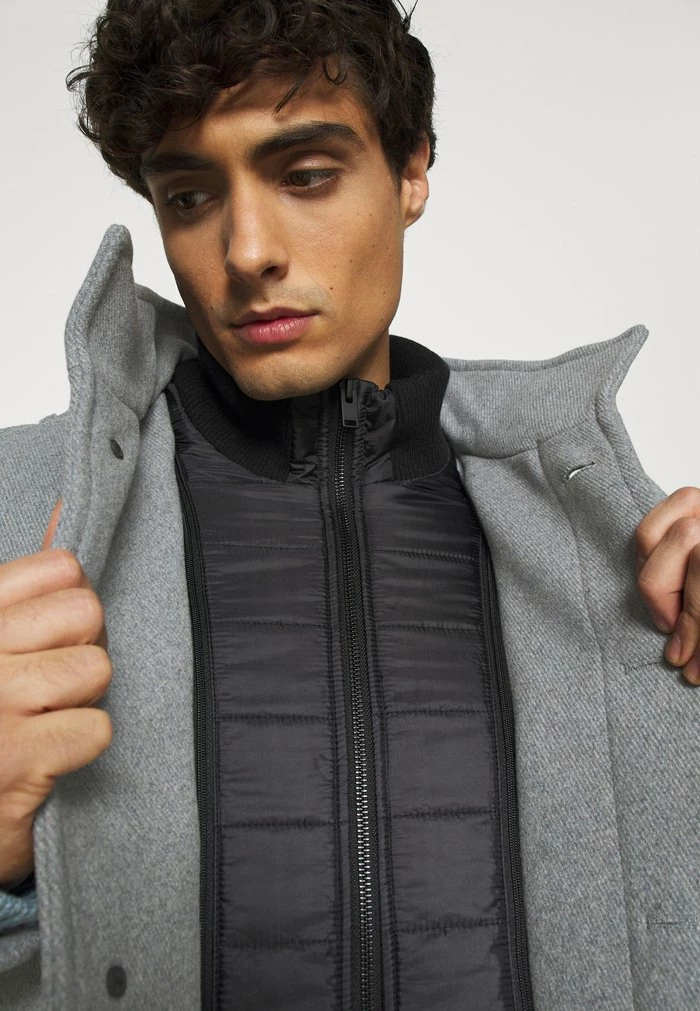 Le moins cher 🥰 Selected Homme SLHNOAH 🧥 COAT - Manteau Classique - Grey Melange 🥰 7 Le moins cher 🥰 Selected Homme SLHNOAH 🧥 COAT - Manteau Classique - Grey Melange 🥰 – Image 7