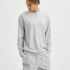 Offres ⌛ Selected Homme Sweatshirt - Grey Melange 🌟