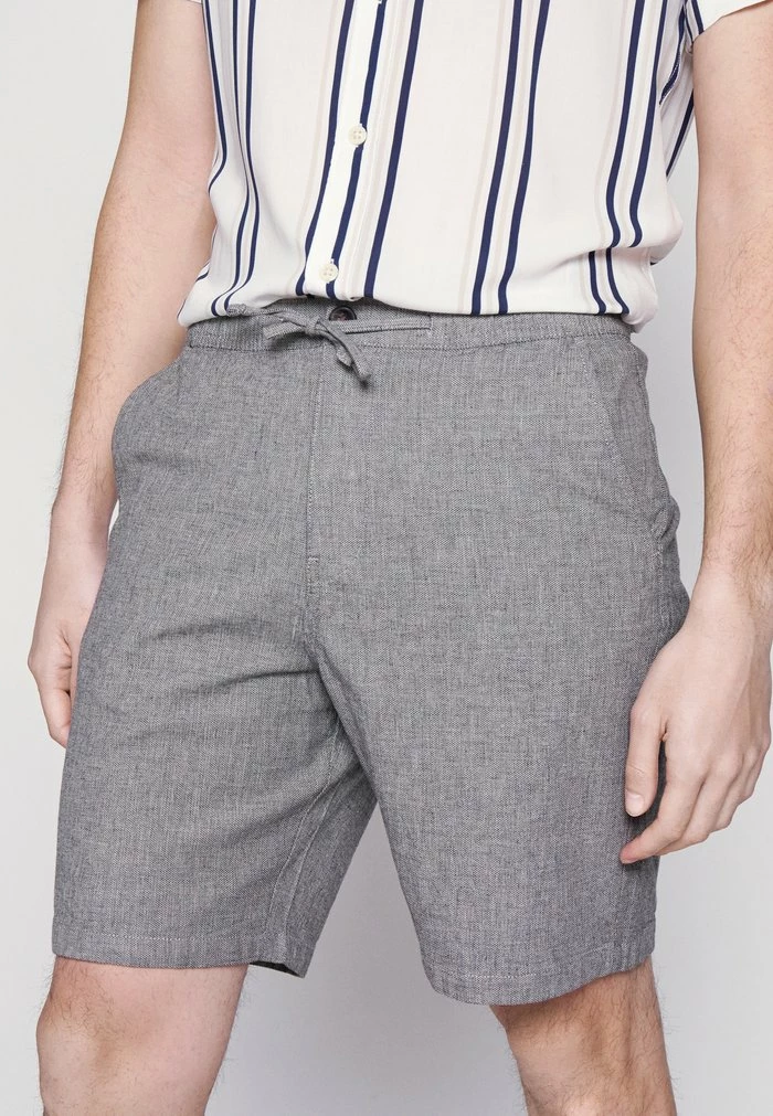 Promo 😀 Selected Homme SLHCOMFORT NEWTON - Short - Black/oatmeal 🤩 7 Promo 😀 Selected Homme SLHCOMFORT NEWTON - Short - Black/oatmeal 🤩 – Image 7