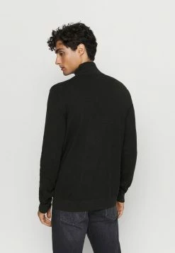 Top 10 🔔 Selected Homme SLHBERG FULL ZIP CARDIGAN - Gilet - Black 🌟 -Selected Homme Soldes Boutique 2d9de3f5d98c45ca8ae9aaa0ee63a3d4