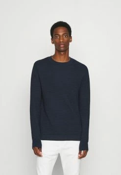 Acheter 😉 Selected Homme SLHMASEI CREW NECK - Pullover - 👗 Dress Blues 👏