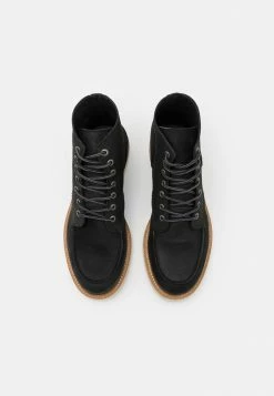 Top 10 🧨 Selected Homme SLHTEO NEW MOC-TOE BOOT - Bottines à Lacets - Black 😍 -Selected Homme Soldes Boutique 30c88953ce2c40b79beafbc2587bc6bc