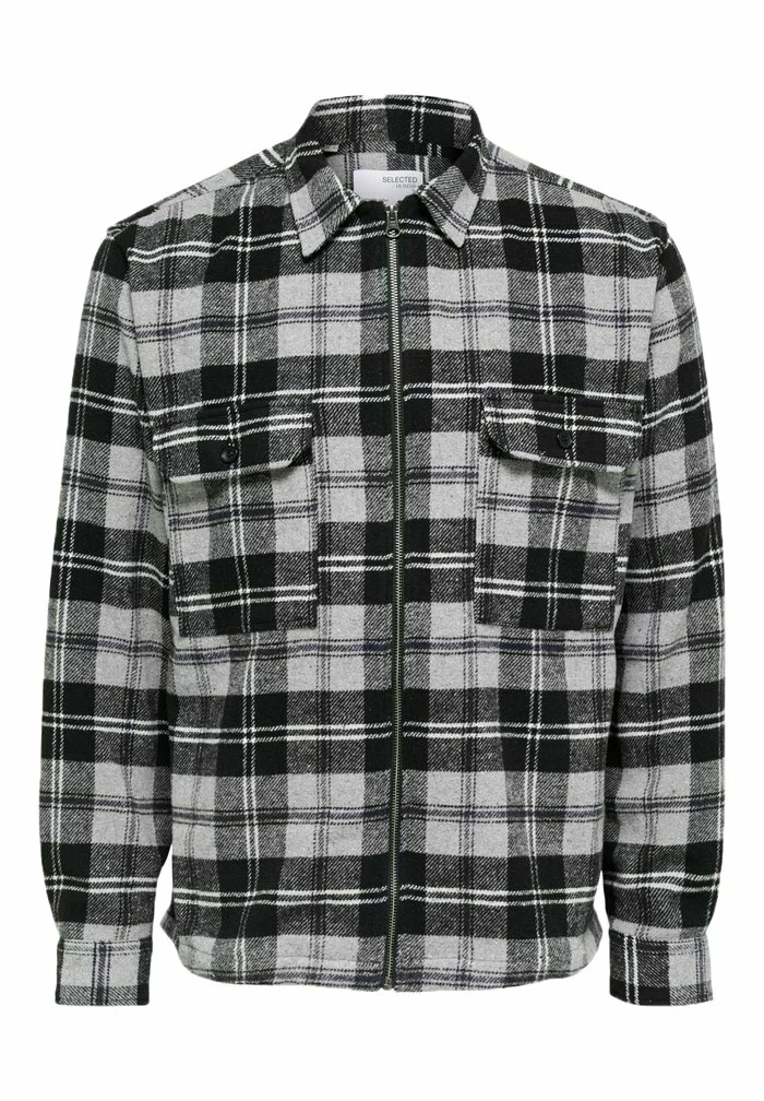 Meilleur prix 🥰 Selected Homme Chemise - Dark Grey ❤️ 1 Meilleur prix 🥰 Selected Homme Chemise - Dark Grey ❤️