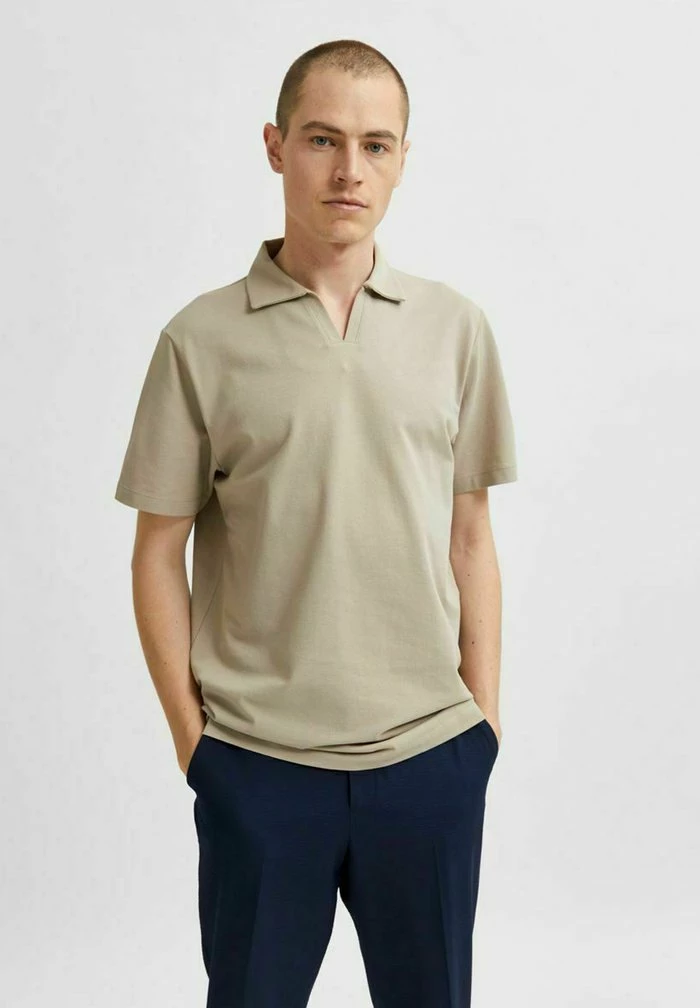 Promo ❤️ Selected Homme Polo - Crockery ❤️ 1 Promo ❤️ Selected Homme Polo - Crockery ❤️