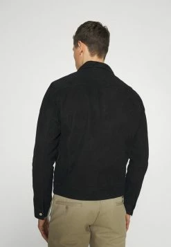 Bon marché 💯 Selected Homme SLHICONIC - Veste En Cuir - Black 😉 -Selected Homme Soldes Boutique 3266fa18fe864f3d8f24f590709b56de