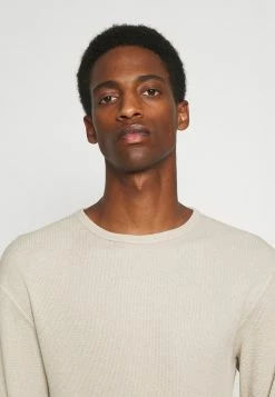 Offres ✔️ Selected Homme SLHKALE - Pullover - Egret 🎁 -Selected Homme Soldes Boutique 340066b2d5f245d48840420625450e43