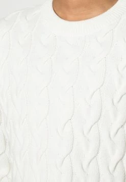 Vente flash 🧨 Selected Homme SLHRABI CABLE CREW NECK - Pullover - Jet Stream 💯 -Selected Homme Soldes Boutique 340cd33021f94ed0b51e710885b42ec5