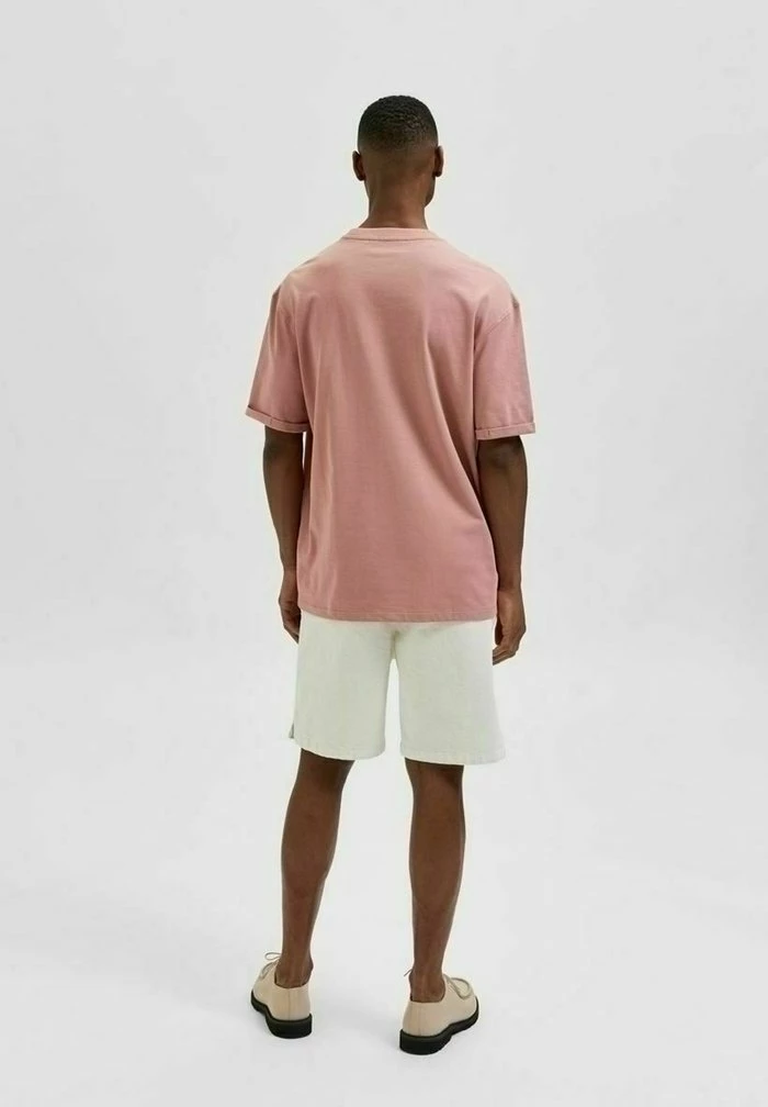 Bon marché ✔️ Selected Homme T-shirt Basique - Ash Rose 👏 3 Bon marché ✔️ Selected Homme T-shirt Basique - Ash Rose 👏 – Image 3