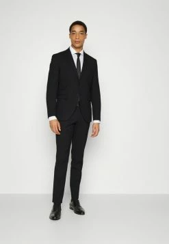 Le moins cher 🎉 Selected Homme SLHMYLOLOGAN SUIT - Costume - Black 🌟