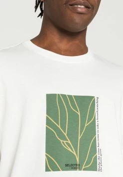 Acheter 😉 Selected Homme RELAXROB O-NECK TEE CAMP - T-shirt Imprimé - Bright White ⌛ -Selected Homme Soldes Boutique 3727c7025a6544cf8e4138eac44f295a