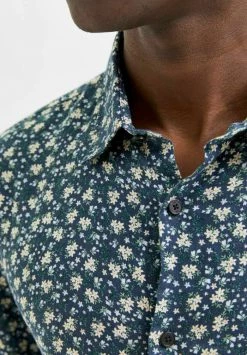 Le moins cher 😀 Selected Homme Chemise - Dark Blue 🤩 -Selected Homme Soldes Boutique 37419ff5b63343869b9d902305f3ceab
