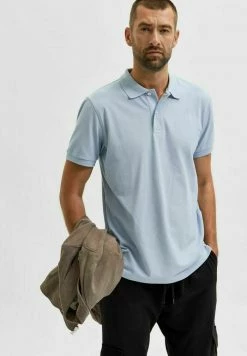 Meilleure vente 😀 Selected Homme REGULAR FIT - Polo - Celestial Blue 🌟 -Selected Homme Soldes Boutique 37da838d24104c96808dd15f10a4adea