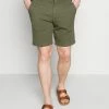 Bon marché 🤩 Selected Homme SLHCHESTER FLEX CAMP - Short - Olive Night 👏