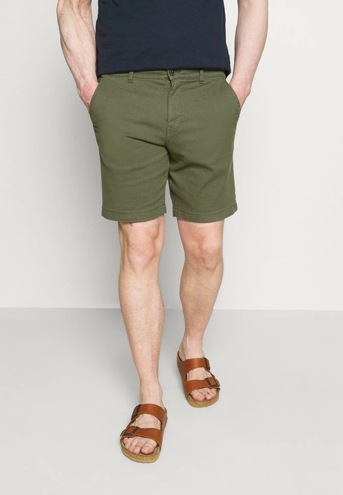 Bon marché 🤩 Selected Homme SLHCHESTER FLEX CAMP - Short - Olive Night 👏 1 Bon marché 🤩 Selected Homme SLHCHESTER FLEX CAMP - Short - Olive Night 👏