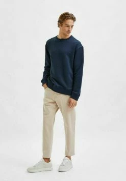 Tout neuf 🔔 Selected Homme Sweatshirt - Sky Captain ⭐ -Selected Homme Soldes Boutique 39b65b8abe29404d8a20b692a94d25fd