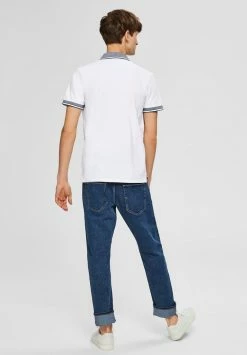 Offres 🎁 Selected Homme SLHTWIST - Polo - Bright White 🥰 -Selected Homme Soldes Boutique 3b1f9d69185444c896a4430c9c42119e