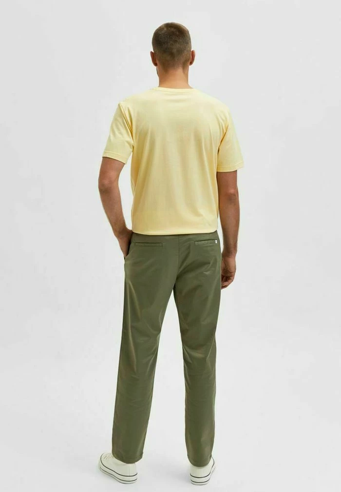 Grosses soldes ✔️ Selected Homme SLHSTRAIGHT FLEX - Chino - Deep Lichen Green 🤩 3 Grosses soldes ✔️ Selected Homme SLHSTRAIGHT FLEX - Chino - Deep Lichen Green 🤩 – Image 3