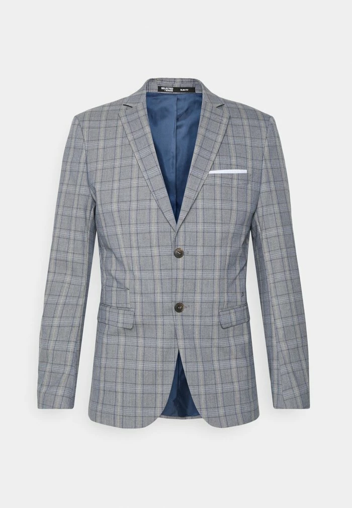 Sortie 🔥 Selected Homme SLHSLIM TIMELOGAN - Costume - Light Blue/sand 🥰 2 Sortie 🔥 Selected Homme SLHSLIM TIMELOGAN - Costume - Light Blue/sand 🥰 – Image 2