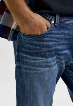 Tout neuf 🎁 Selected Homme Jean Slim - Medium Blue Denim ⭐ -Selected Homme Soldes Boutique 3f15d9244d434a0cbcab51b3accc0913