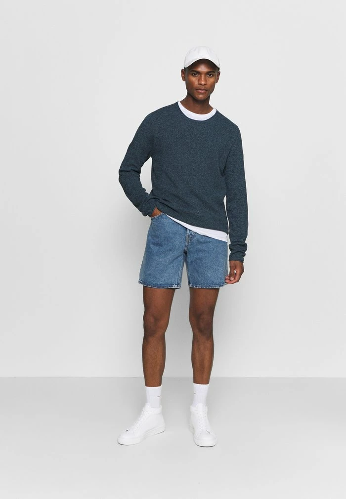 Meilleure affaire 🎉 Selected Homme SLHROCKY - Pullover - Dark Sapphire/twisted Blue Mirag 🎉 2 Meilleure affaire 🎉 Selected Homme SLHROCKY - Pullover - Dark Sapphire/twisted Blue Mirag 🎉 – Image 2