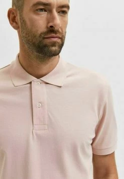 Sortie ✨ Selected Homme REGULAR FIT - Polo - Silver Pink ❤️ -Selected Homme Soldes Boutique 3fc75810e6004b72baf72dedadcb0cc6