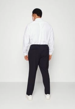 Budget 🔔 Selected Homme SLHTAPE JUSTIN CROP PANT - Pantalon Classique - Navy Blazer 🥰 -Selected Homme Soldes Boutique 404a683832ba4f88b9277ca8092cbc4e