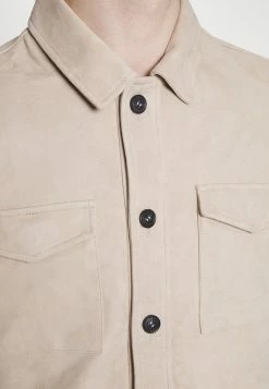 De gros 🧨 Selected Homme SLHCARTER OVERSHIRT - Veste En Cuir - Oxford Tan 🌟 -Selected Homme Soldes Boutique 41d1a85175f64800ba3e625bf3dd8fcc