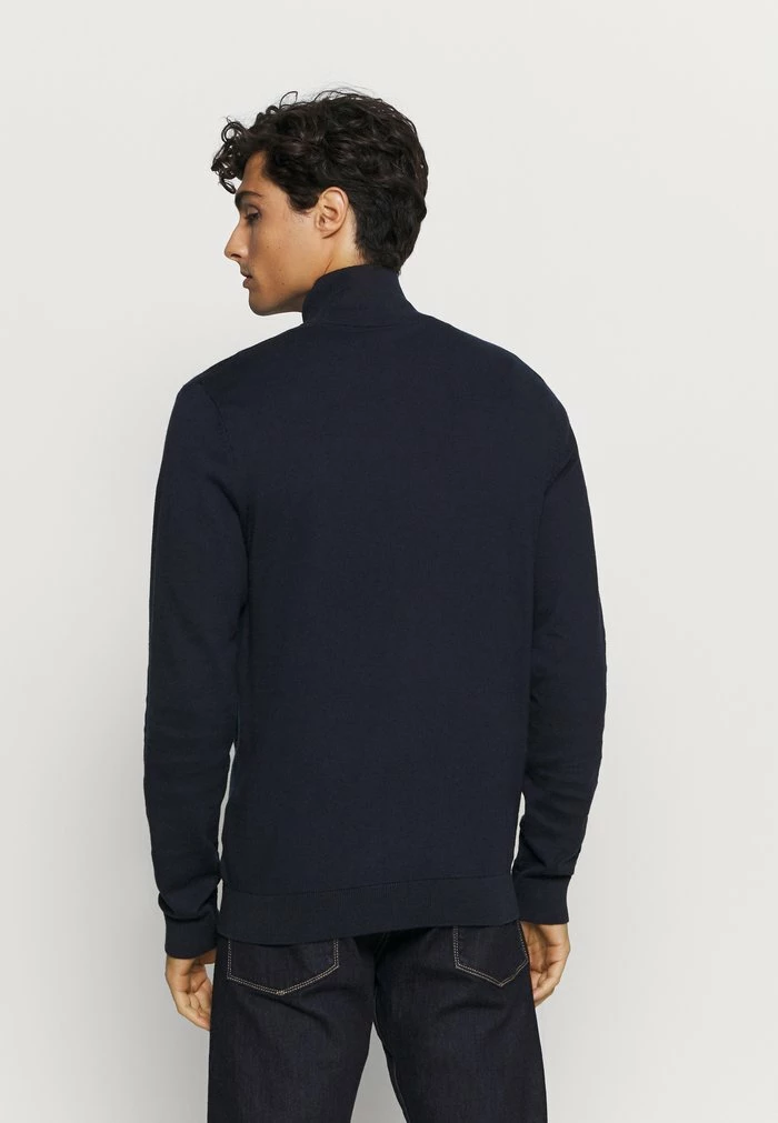 Budget 🎁 Selected Homme SLHBERG FULL ZIP CARDIGAN - Gilet - Navy Blazer ✔️ 3 Budget 🎁 Selected Homme SLHBERG FULL ZIP CARDIGAN - Gilet - Navy Blazer ✔️ – Image 3