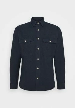 Le moins cher 🧨 Selected Homme SLHLOOSETROY - Chemise - Navy 🥰 -Selected Homme Soldes Boutique 43e32f9223cc479589a8404b4081e03b