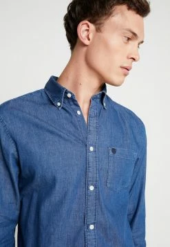 Meilleur prix ❤️ Selected Homme NOOS - Chemise - Medium Blue Denim 🎉 -Selected Homme Soldes Boutique 444e490951ae4b0ca26cdb269076b42d