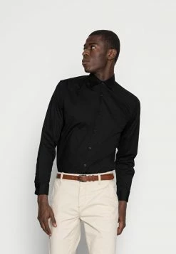 Top 10 🎁 Selected Homme SLHSLIMBROOKLYN - Chemise Classique - Black 💯